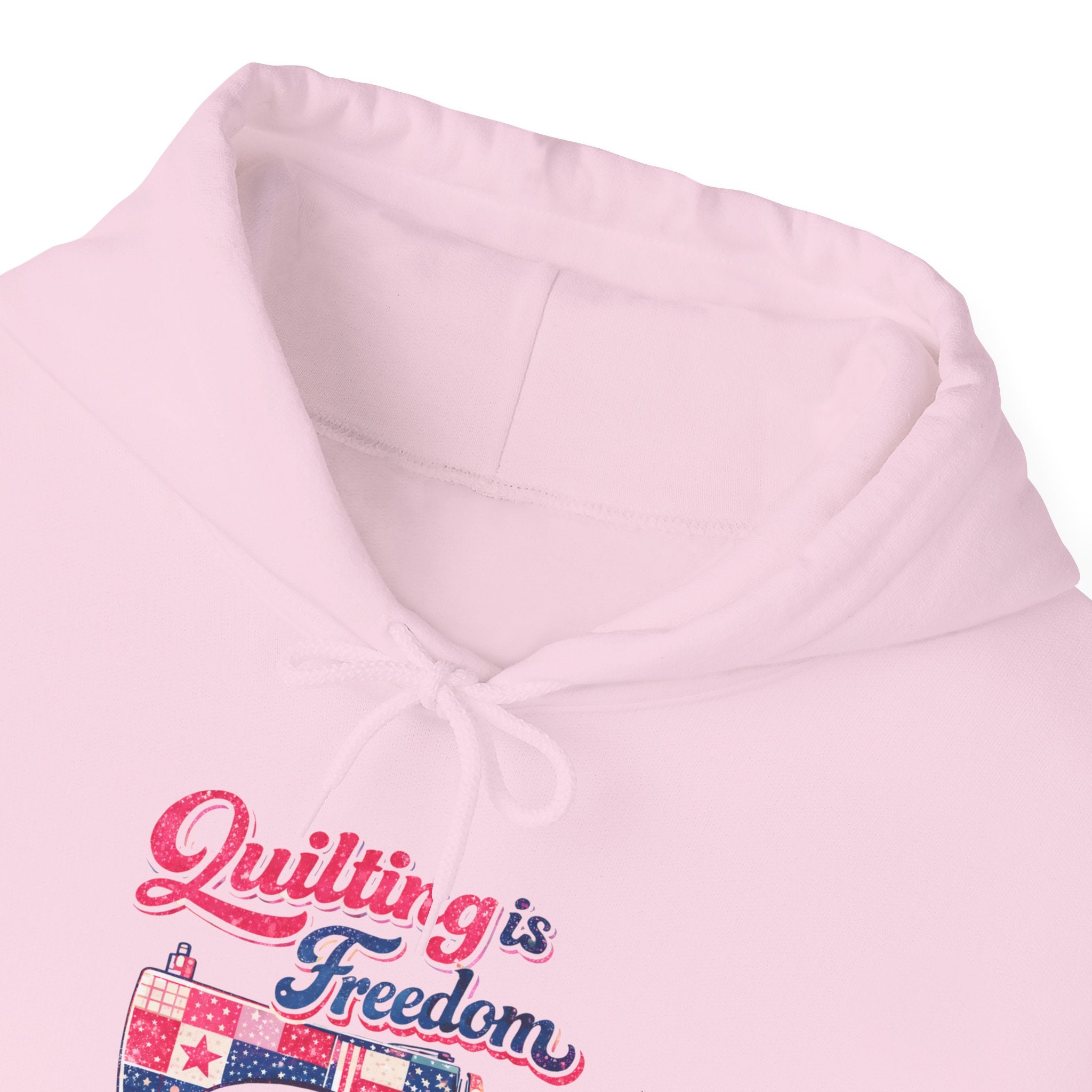 Quilting is Freedom | Limited Edition Hoodie | The Crafty Author