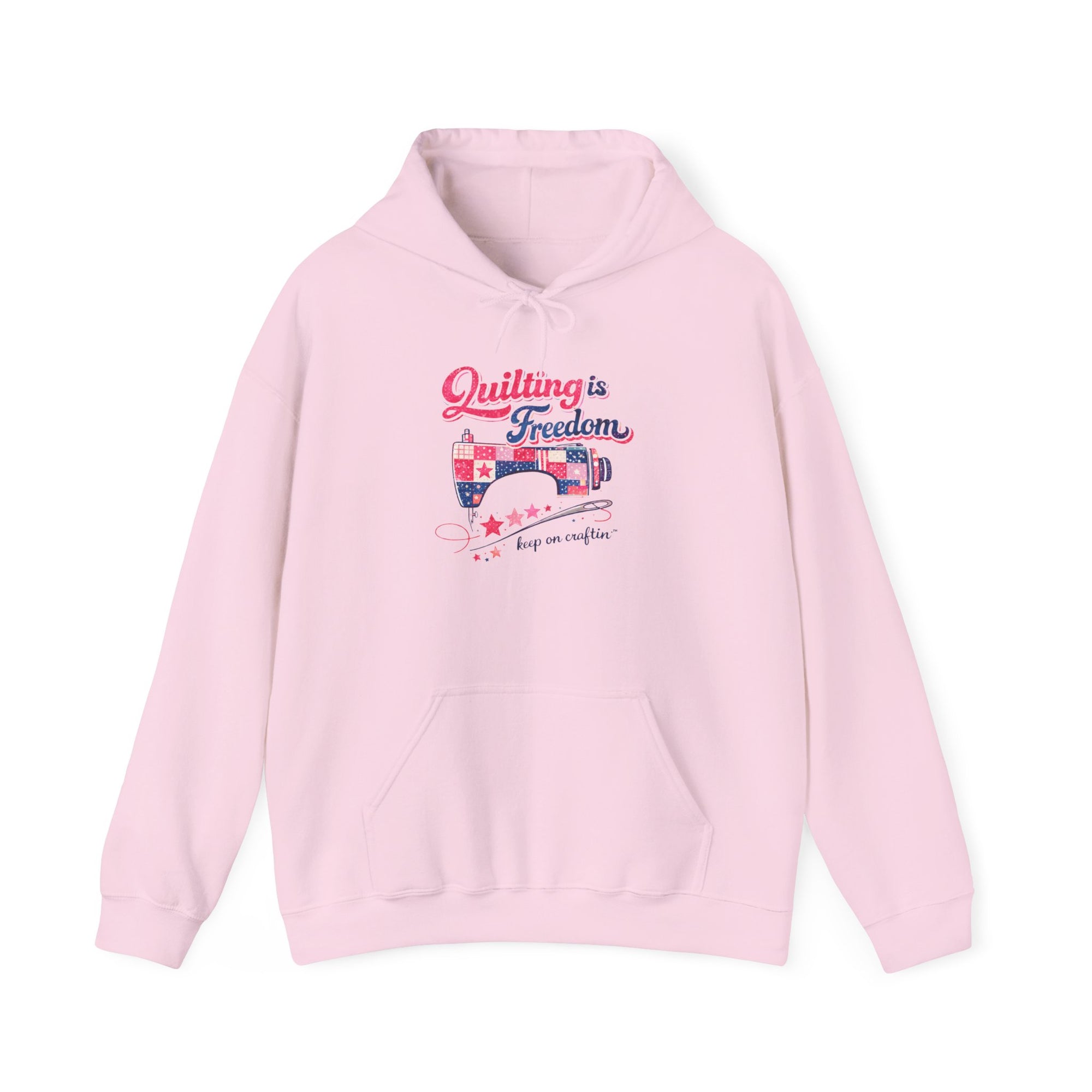 Quilting is Freedom | Limited Edition Hoodie | The Crafty Author