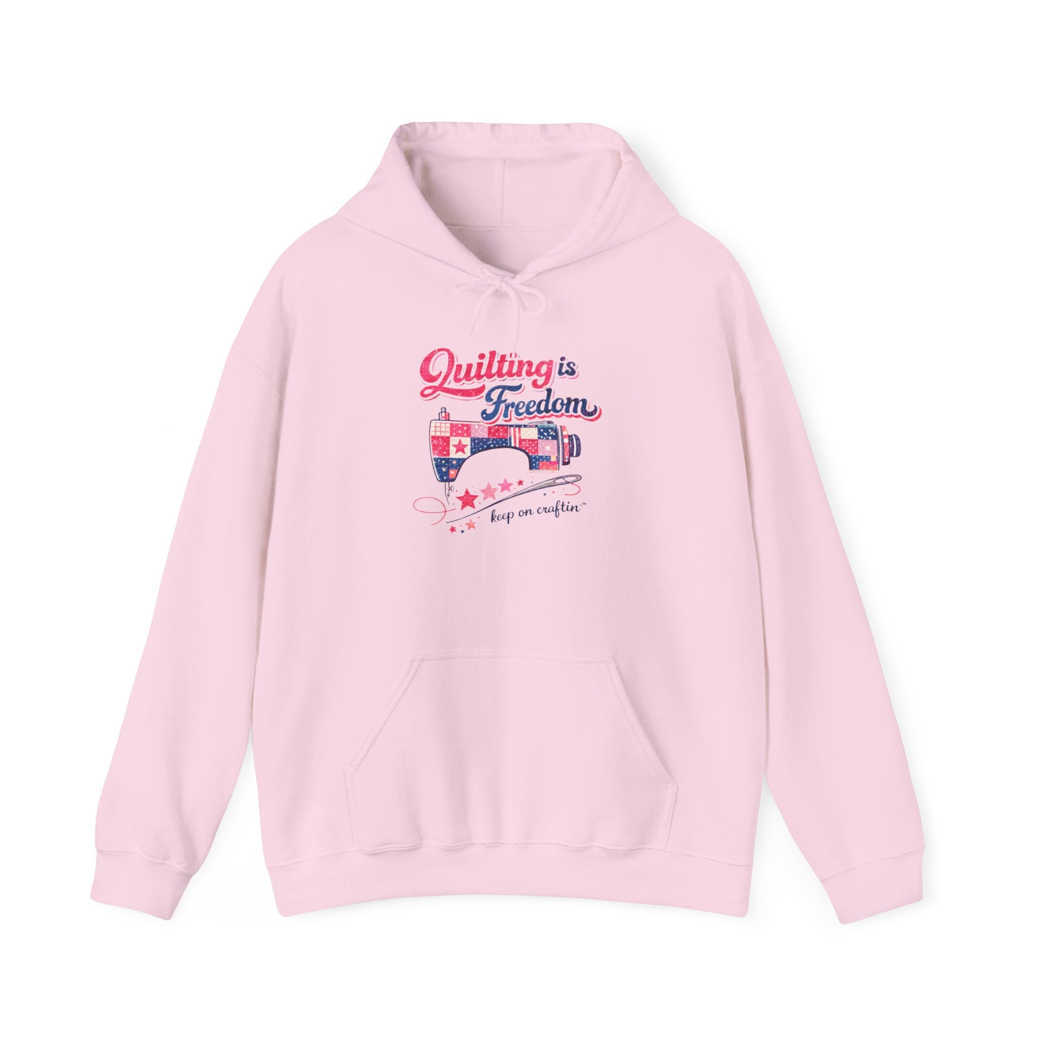 Quilting is Freedom | Limited Edition Hoodie | The Crafty Author