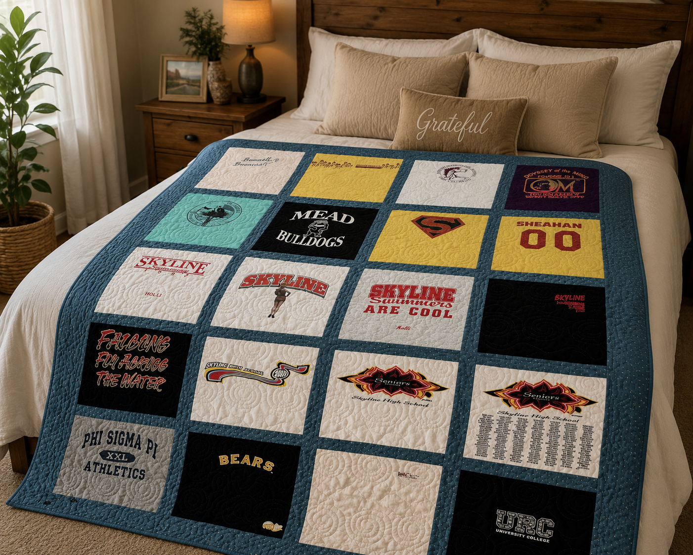 The Quilted Tee- T-Shirt Quilt
